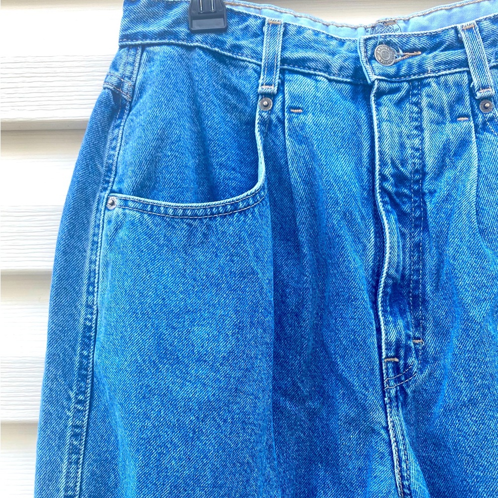 VTG | BRITANNIA FRONT PLEAT MOM JEANS | size 30”